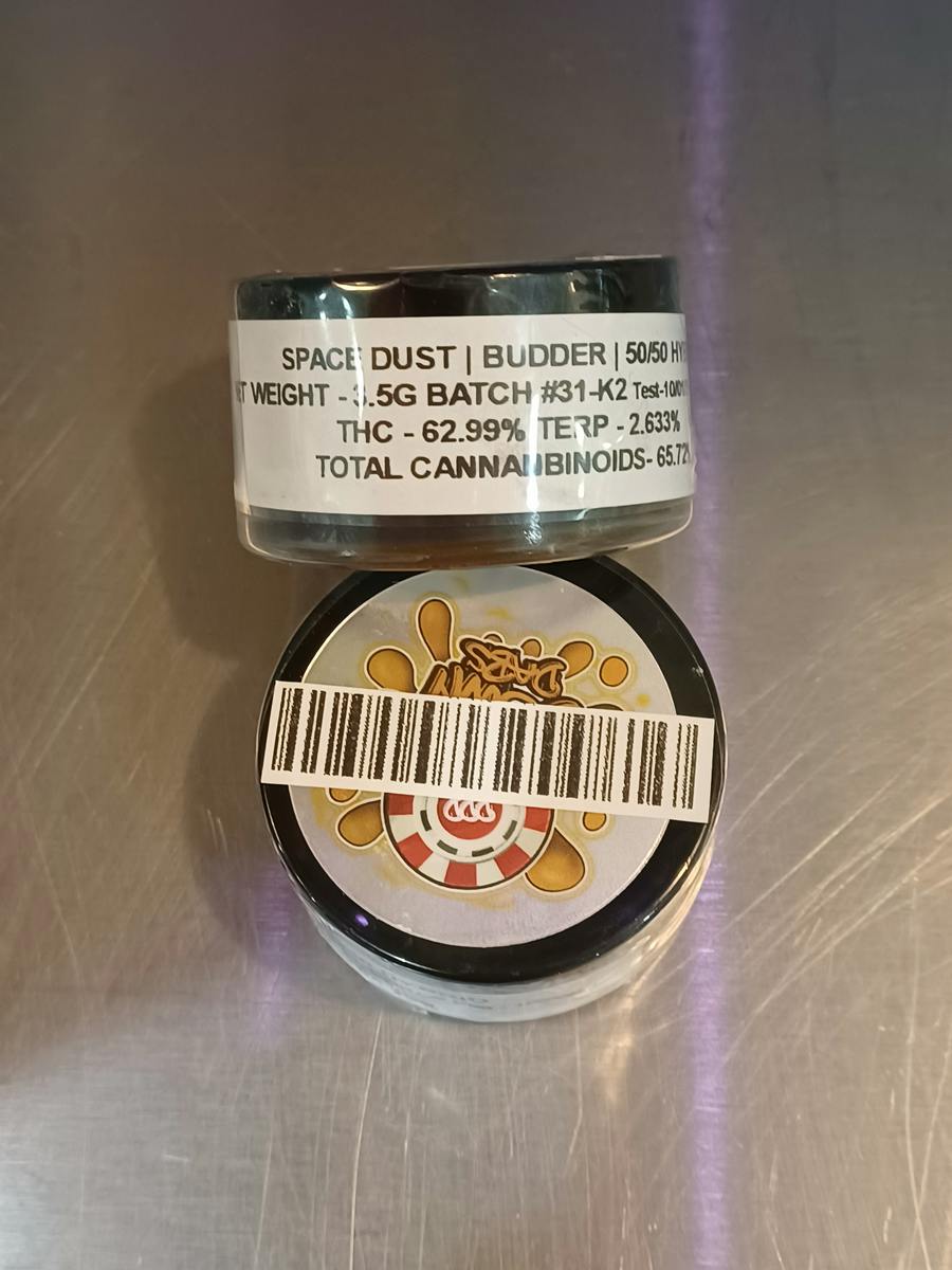 Space Dust | Solvent | Badder | 3.5g