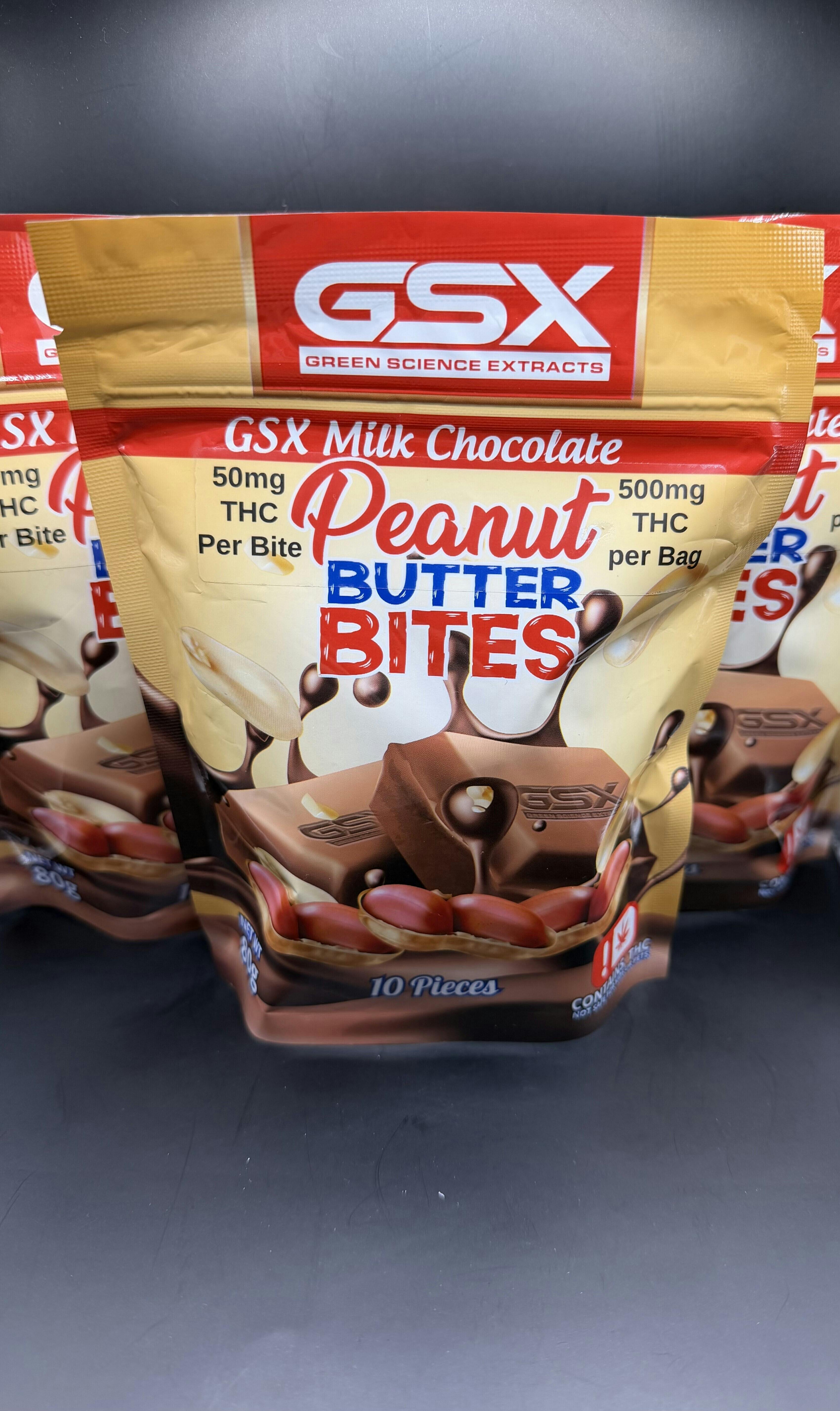 GSX | Peanut Butter Bites | 500MG Bag (Tax Included) | Chocolates | 10pk |