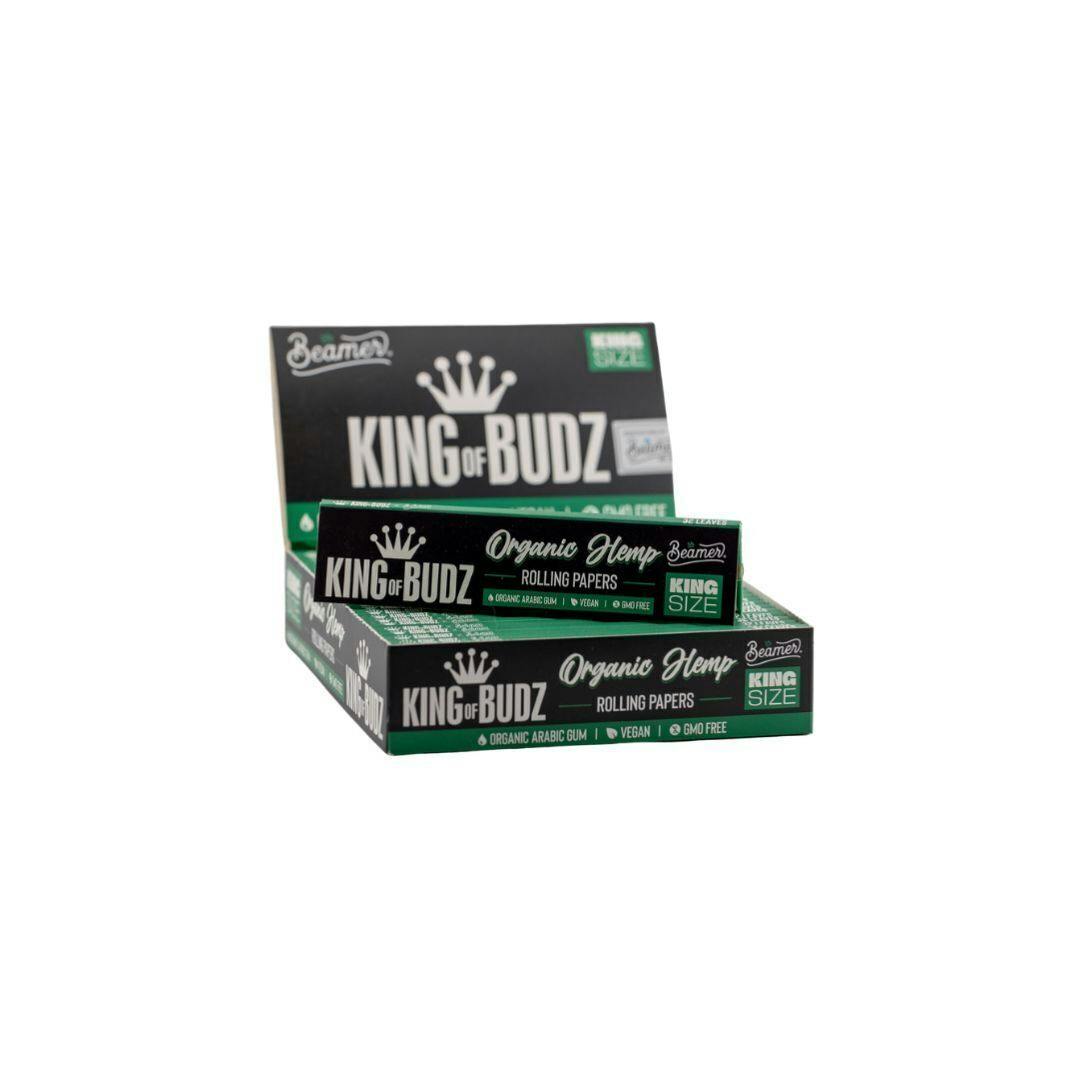 King Of Budz - King Size Organic Hemp Rolling Papers | Accessories