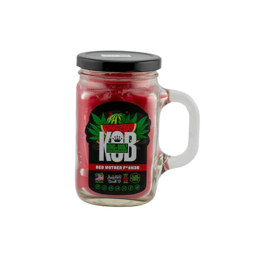 King Of Budz - Large Candle - Red Mother F*#ker | Accessories
