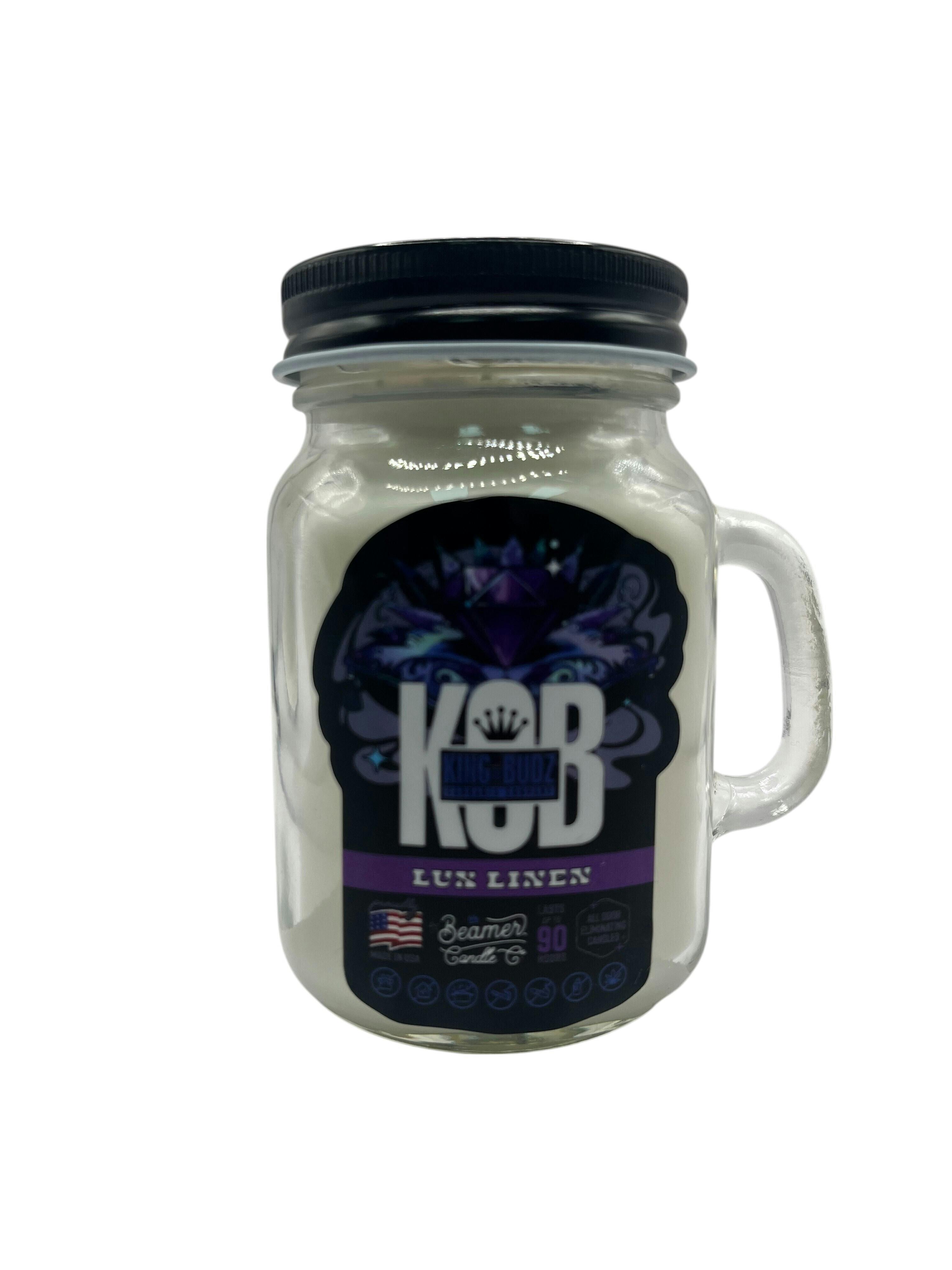 King Of Budz Mini Candle - Lux Linen | Accessories