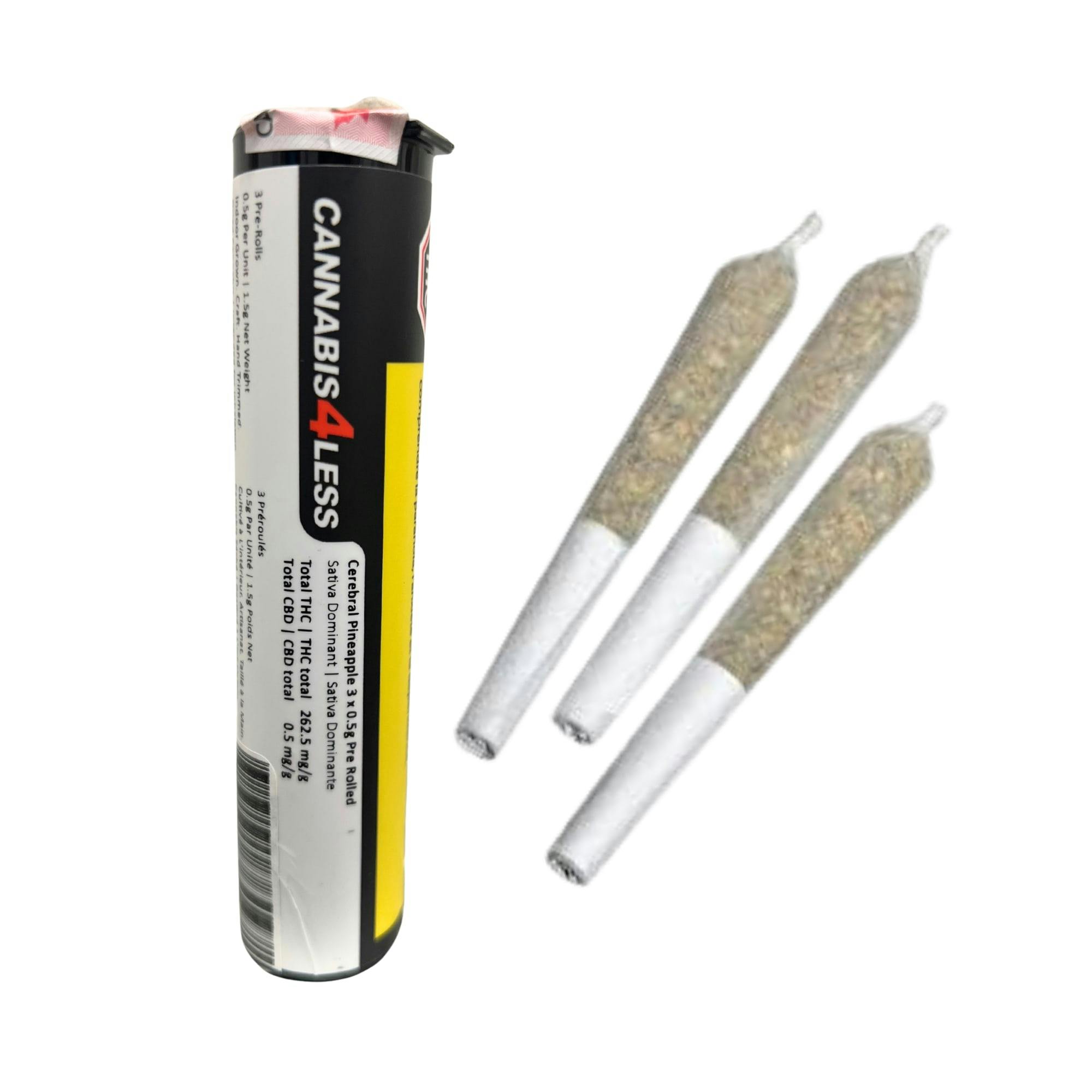 Cerebral Pineapple | Minis | 0.5g | 3pk
