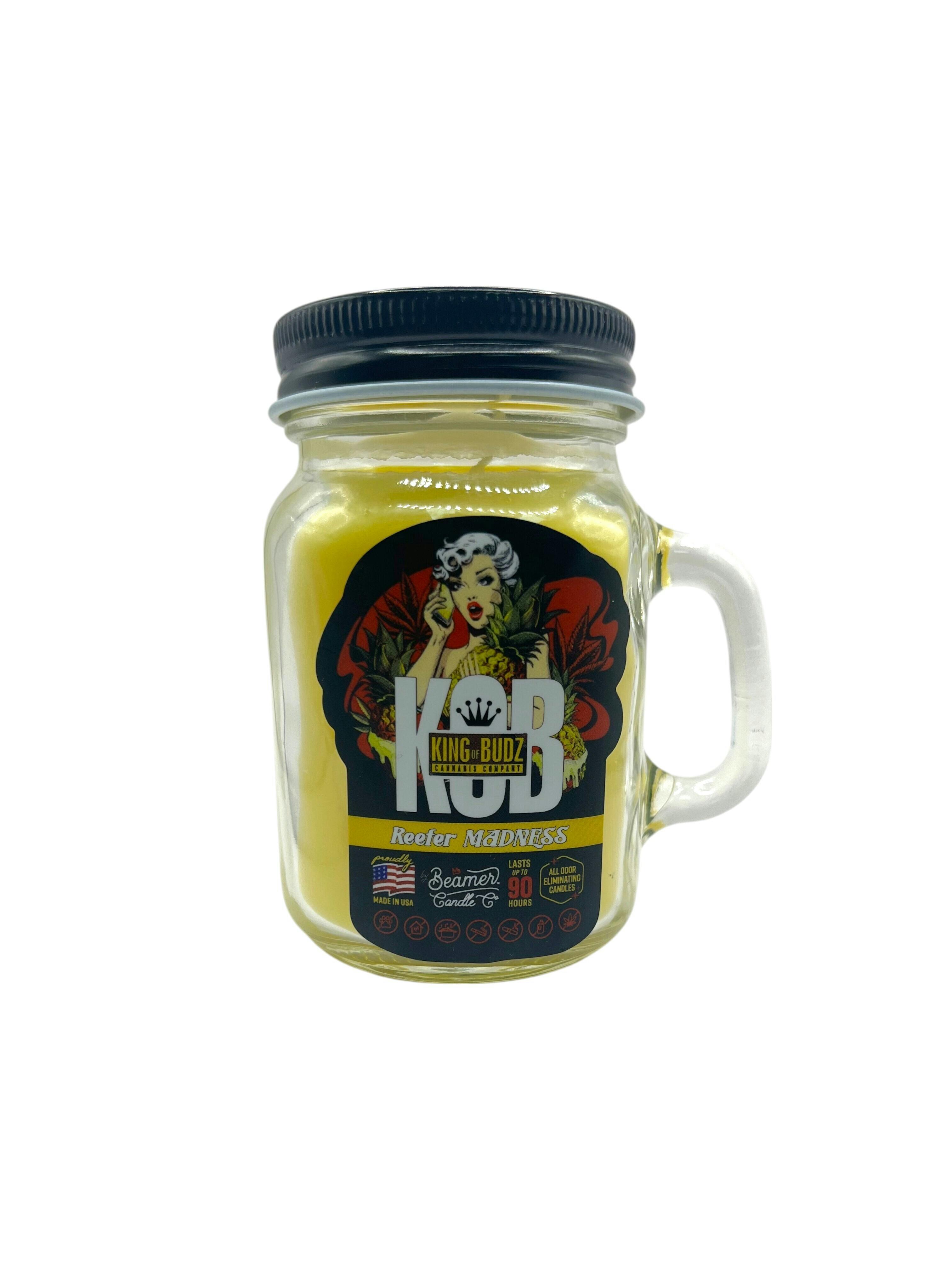 King Of Budz Mini Candle - Reefer Madness | Accessories
