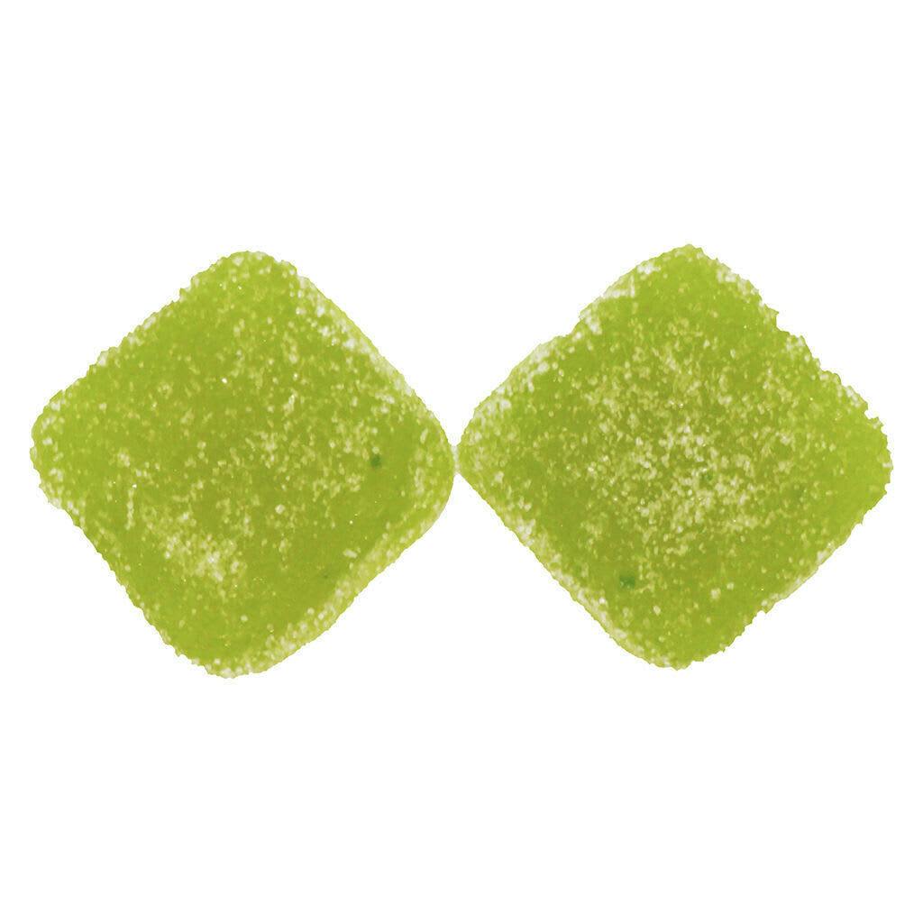 Solventless Live Rosin Sour Lime Gummies Soft Chews | Gummies | 2pk | 4mg/e