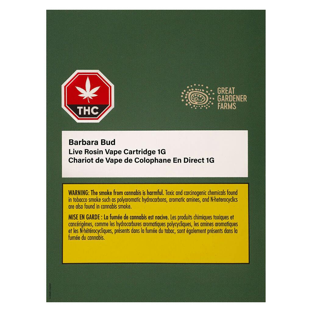 Barbara Bud | Cartridge | 1g