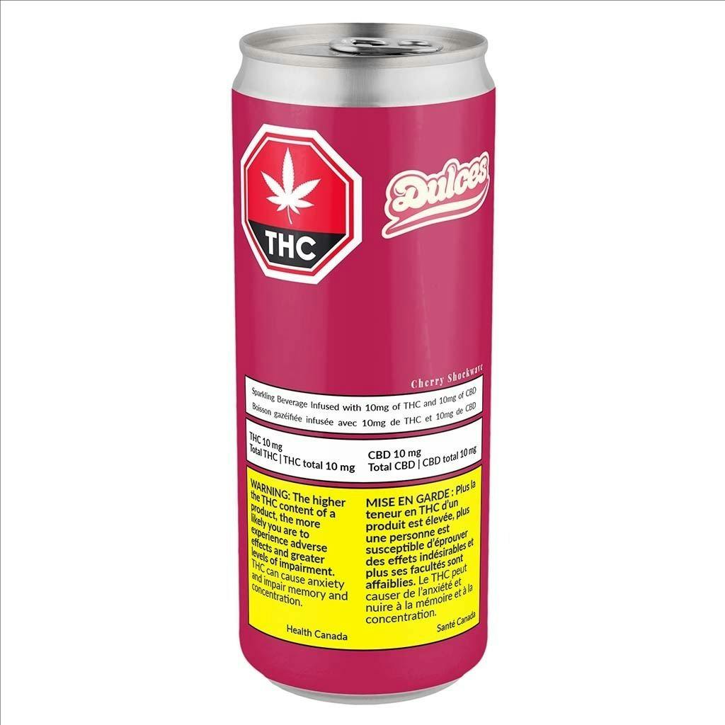 Cherry Sour Tart Tangy Sweet | Carbonated | 10mg | 355ml