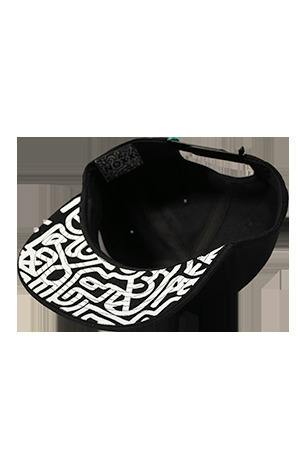 NOXX Doodle Black Snapback Hat | Apparel