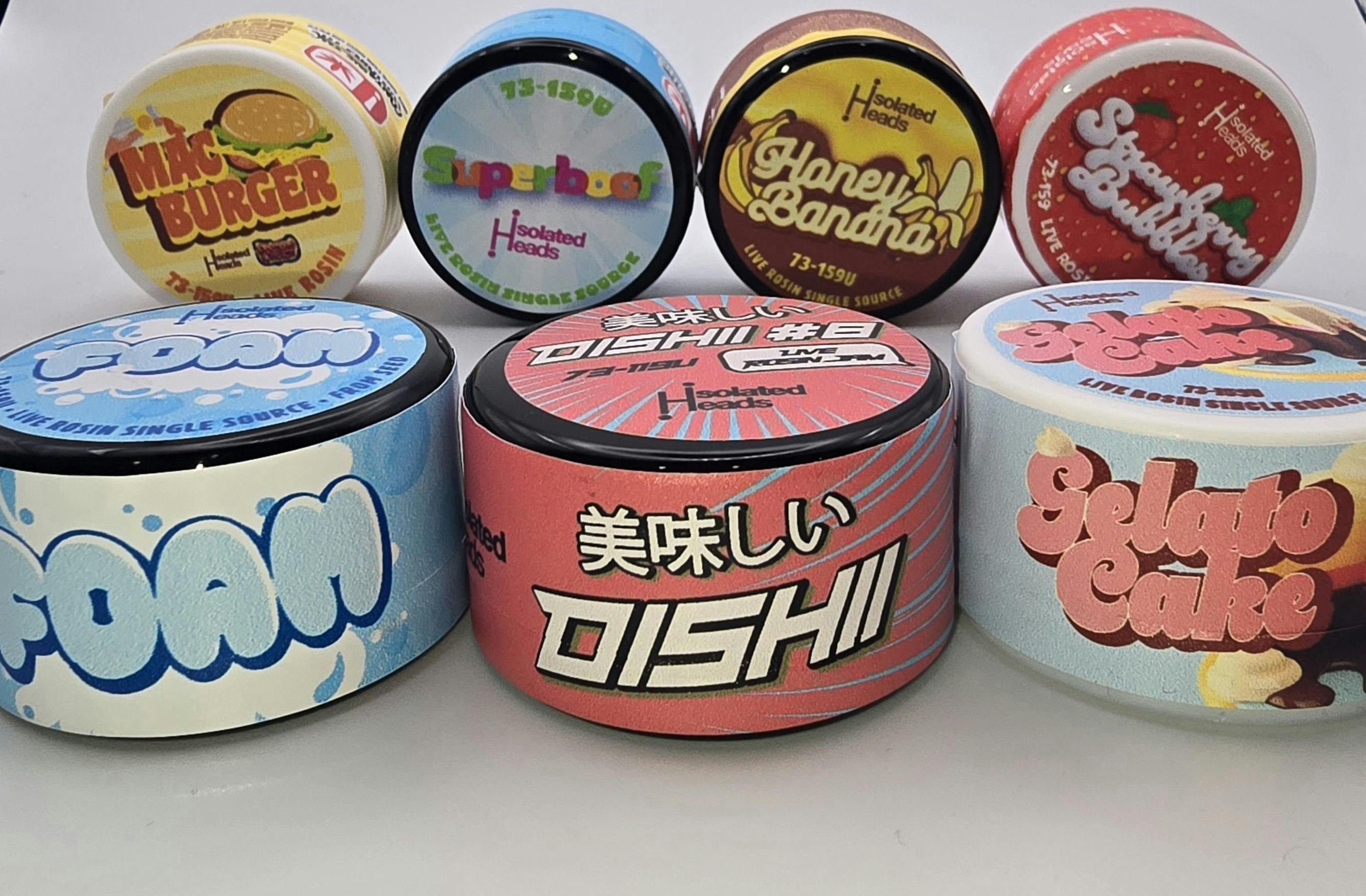 Rainbow Belts | Solventless | Rosin | 1g