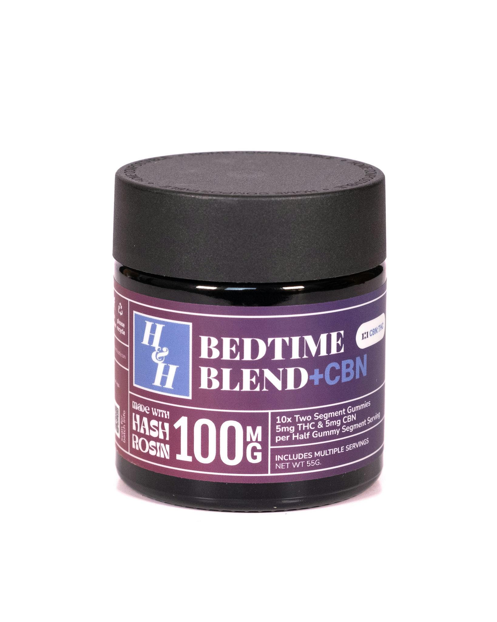 Haute & Heady | Bedtime Blend 1:1 THC:CBN Gummies | 100mg | 20ct | 5mg/ea by Haute & Heady