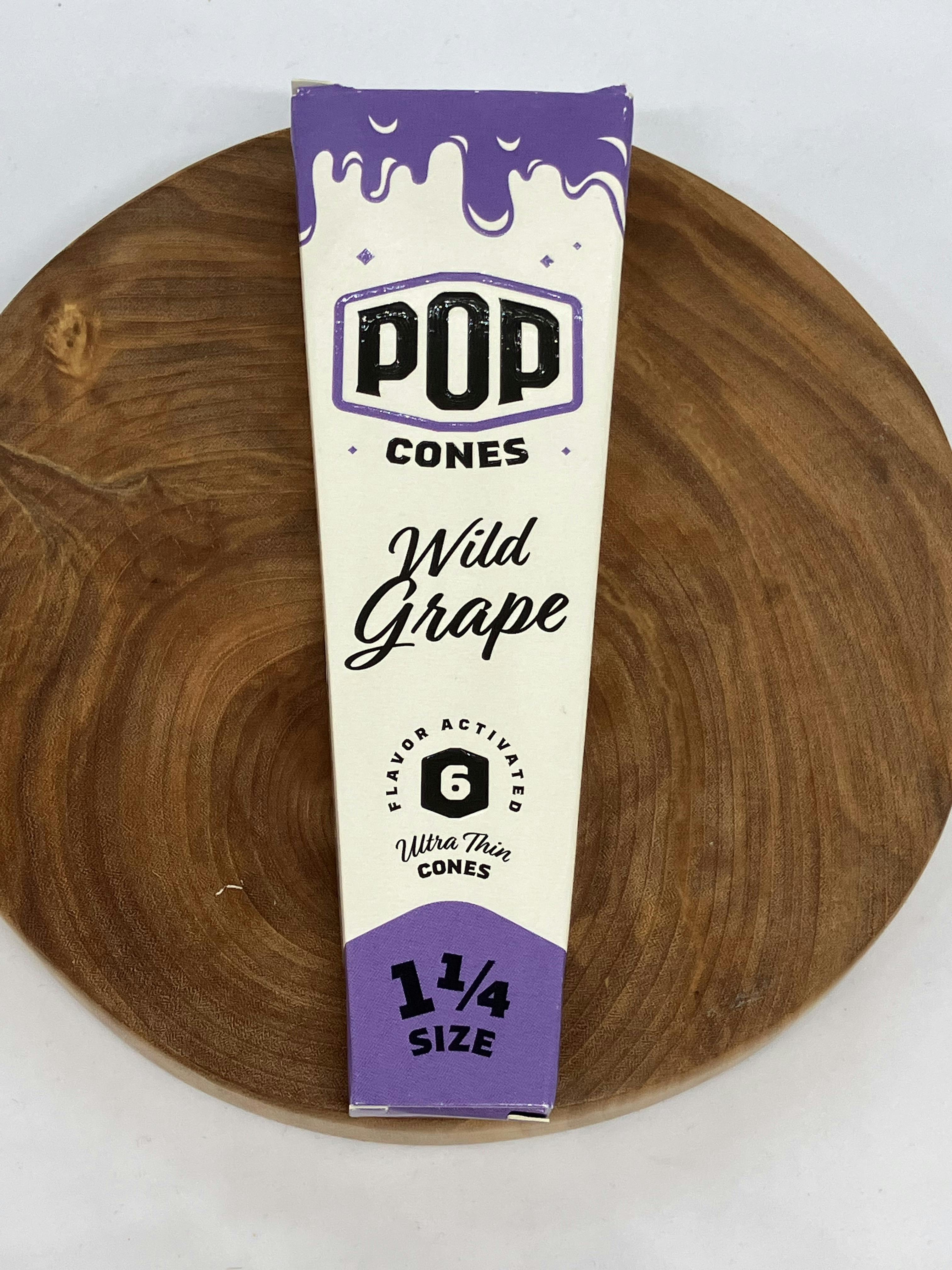 Pop Ultra Thin 1 1/4 Flavor Activated Wild Grape Accessori