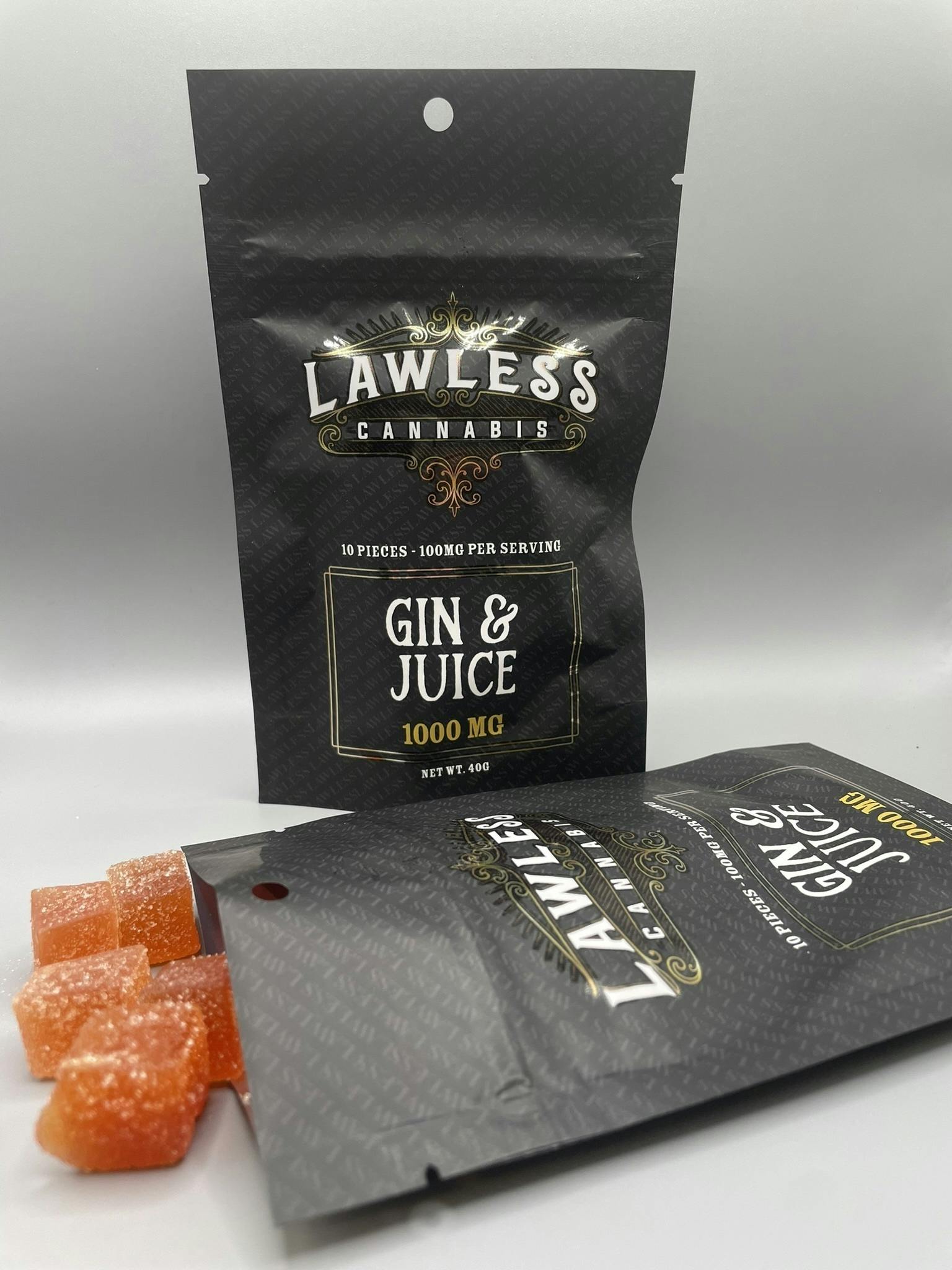 Gin & Juice | Gummies | 10pk | 100mg/ea