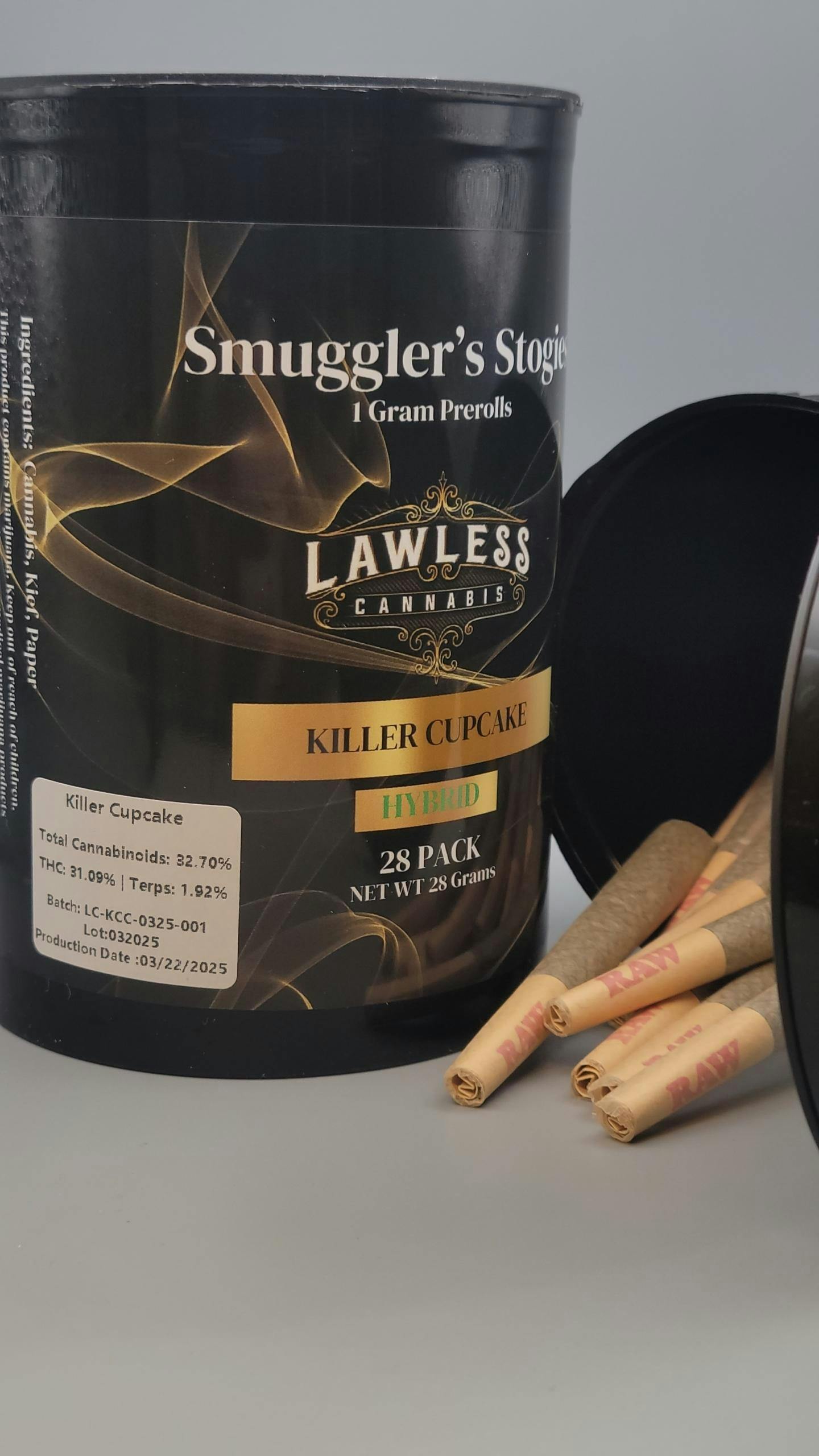 Killer Cupcake | Joints | 1g | 28pk