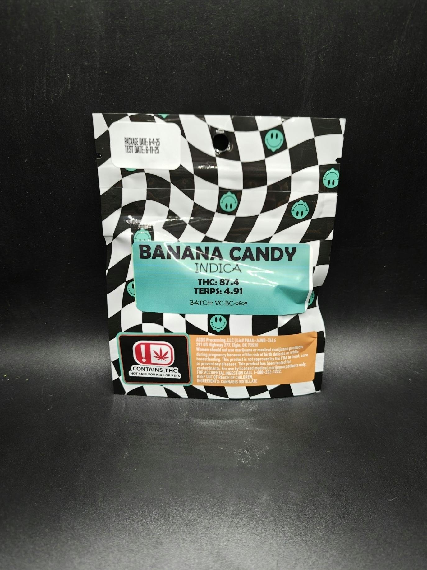 Banana Candy | Cartridge | 1g at Affordable Medical Cannabis Dispensary-Claremore
