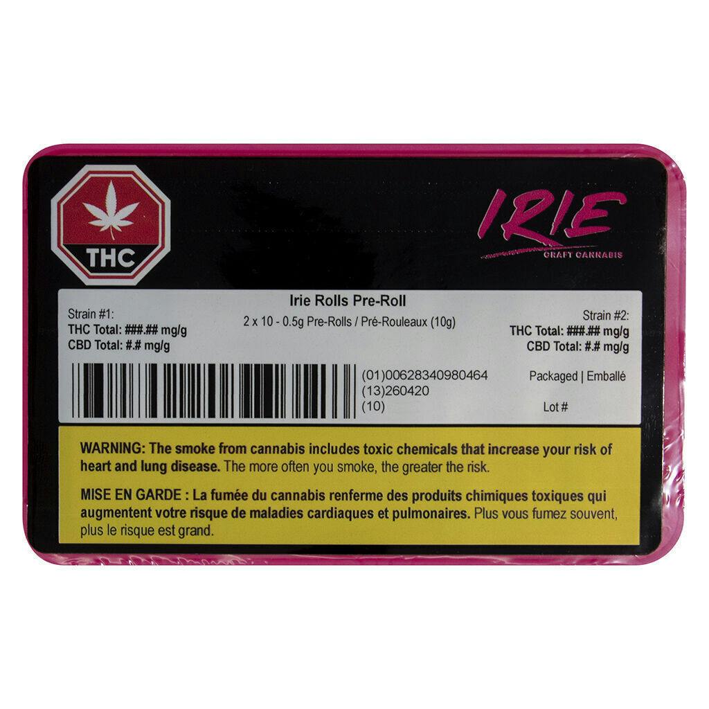 Irie Rolls | Minis | 0.5g | 20pk