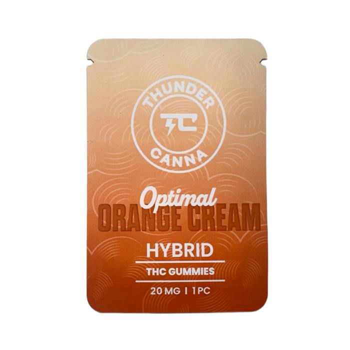 THUNDER CANNA | Edible | Gummies | Orange | Gummies | 20mg/ea