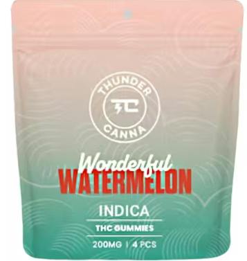 Watermelon | Gummies | 4pk | 200mg/ea