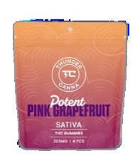 Pink Grapefruit Gummies | Gummies | 4pk | 50mg/ea