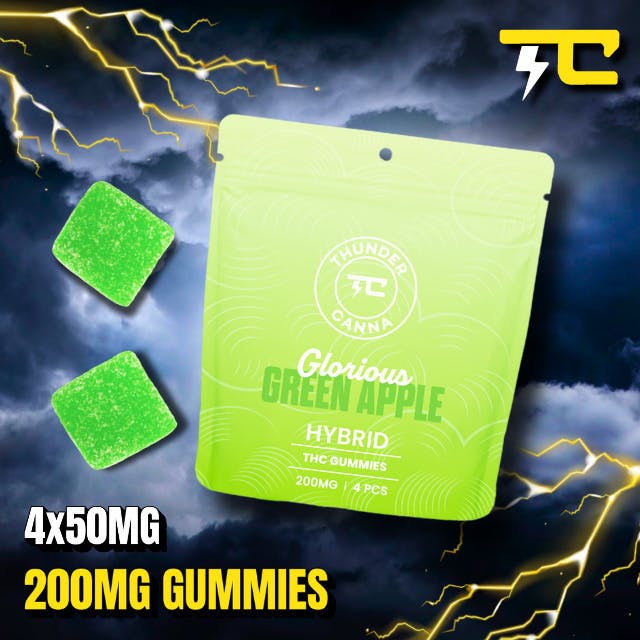 Green Apple | Gummies | 4pk | 50mg/ea at Stay Lifted