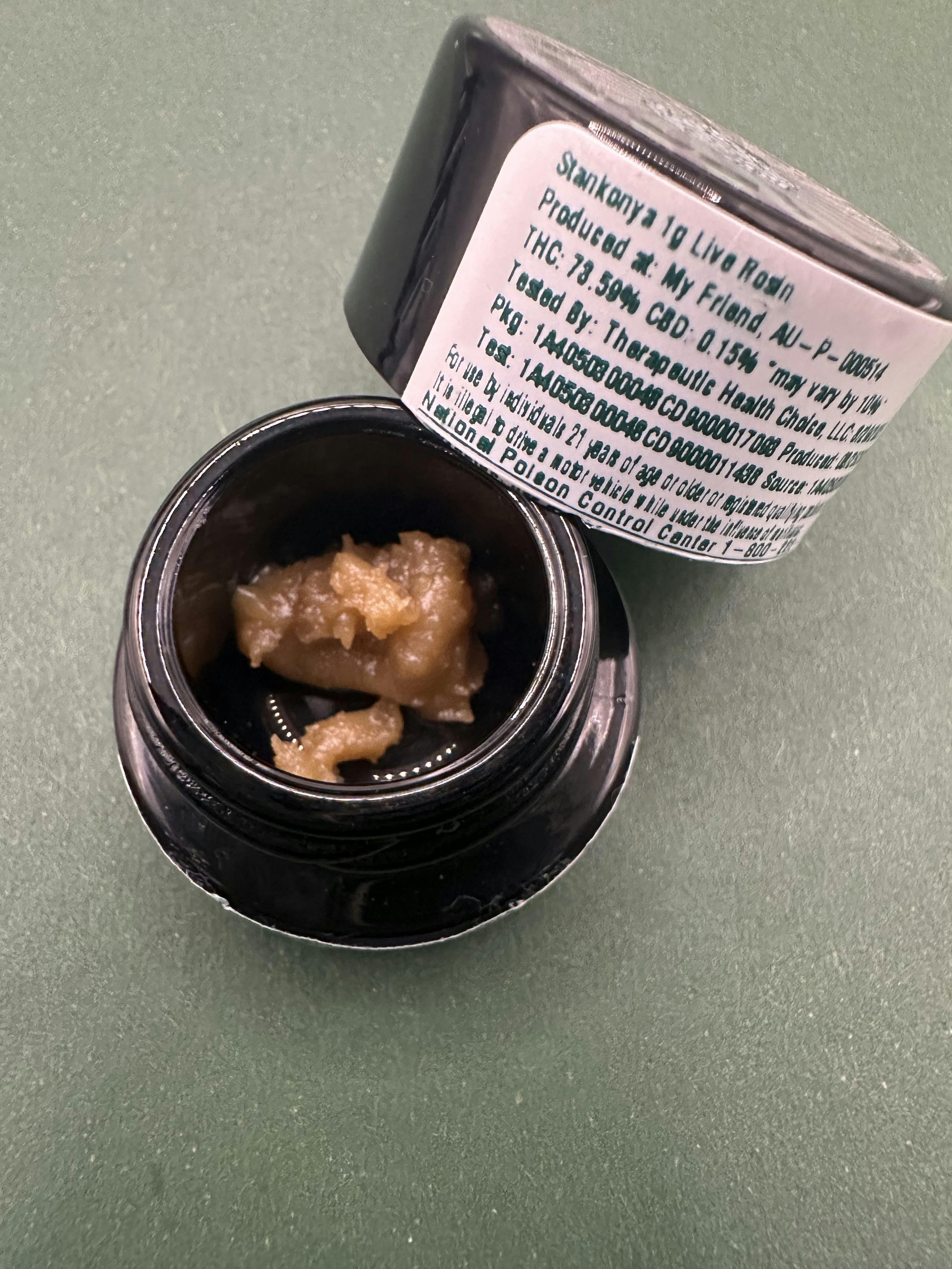 stankonya | Solventless | Rosin | 1g