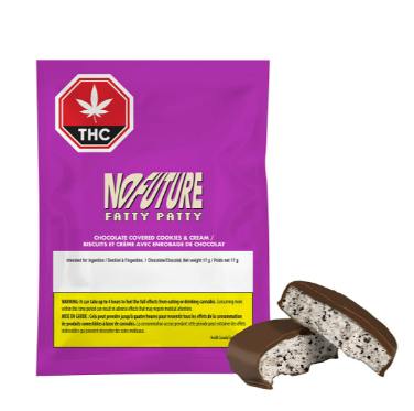 Fatty Patty Chocolate Covered Cookies & Cream | 1pk | 10mg THC
