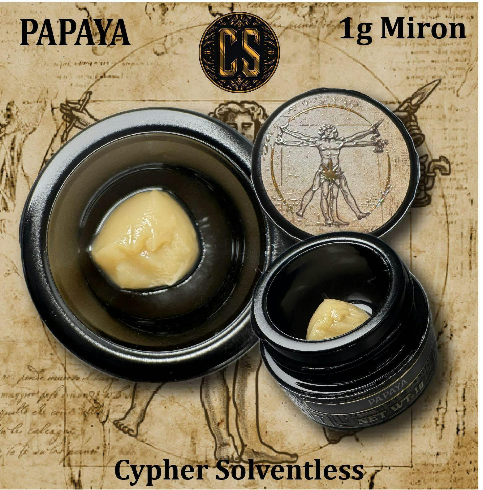 Papaya | Solventless | Rosin | 1g
