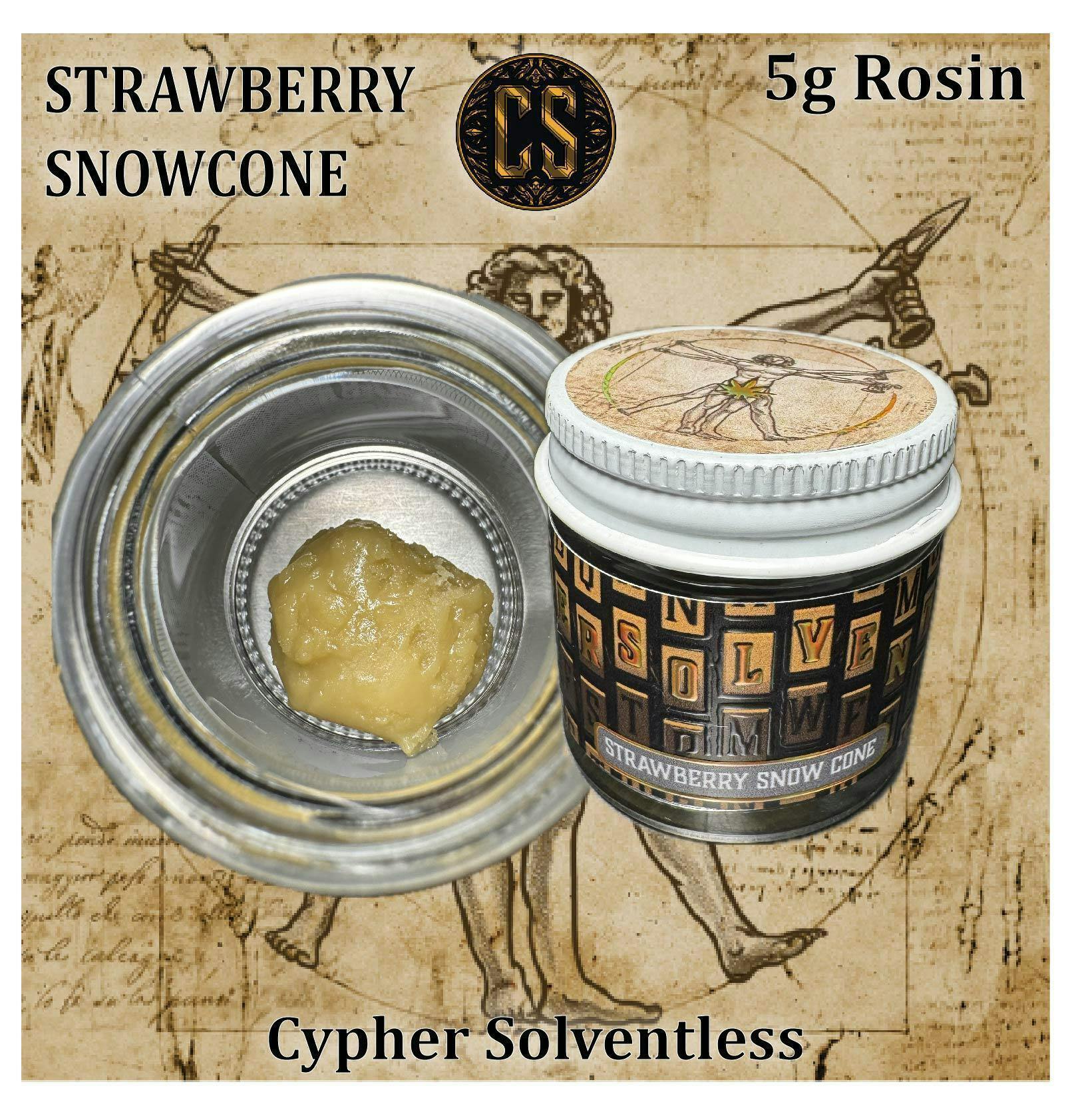 Strawberry Snow Cone | Solventless | Rosin | 5g
