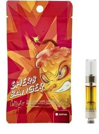 Sherb Banger | Cartridge | 1g at EarthMed Recreational Marijuana Dispensary - McHenry