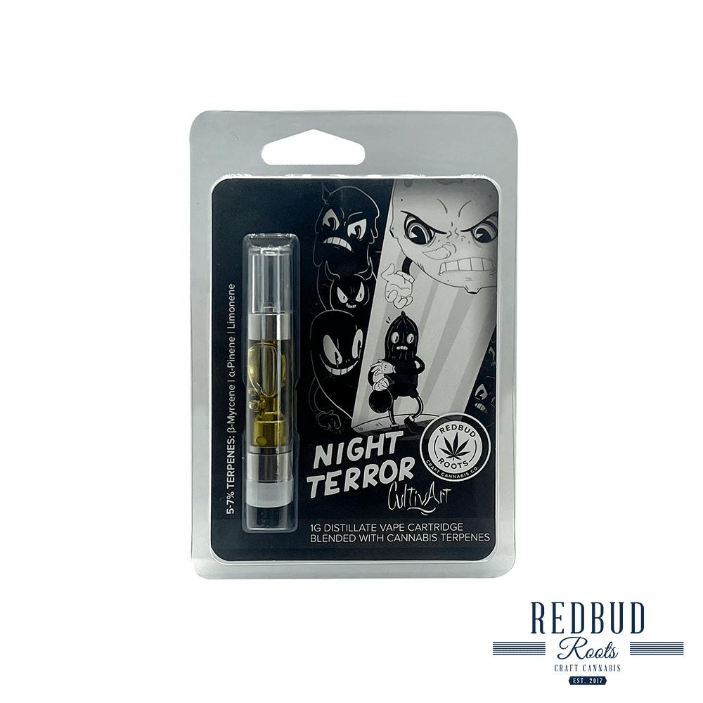 Night Terror | Cartridge | 1g at EarthMed Recreational Marijuana Dispensary - McHenry