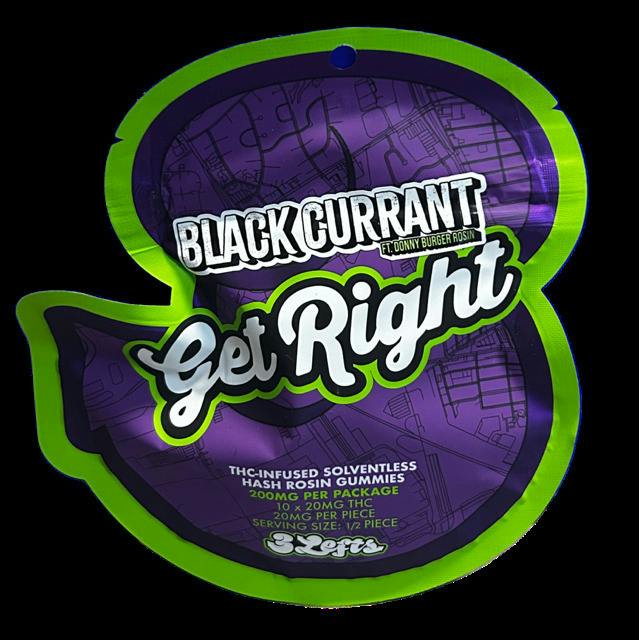 Black Currant | Gummies | 10pk | 20mg/ea