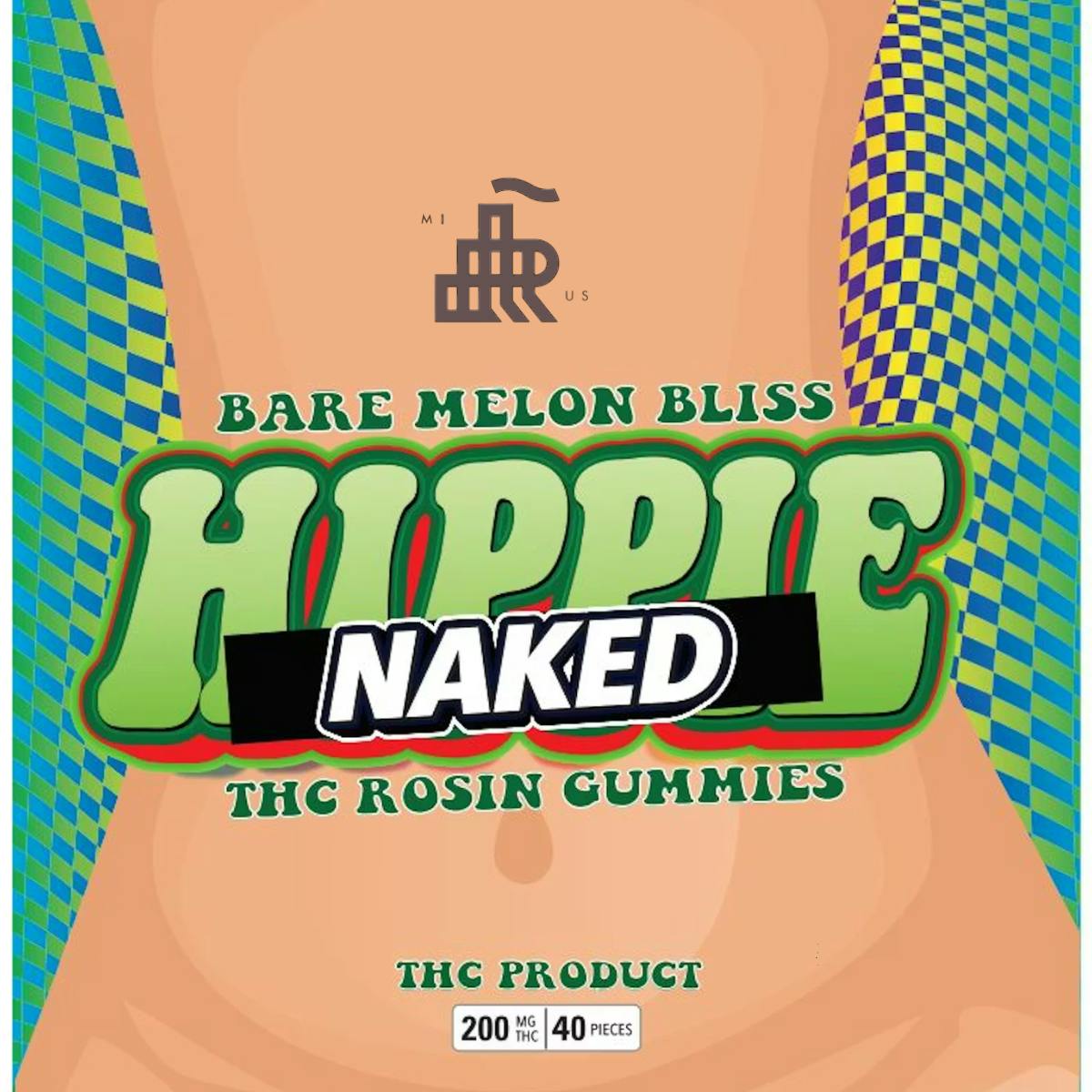 Bare Melon Bliss Rosin Gummies | Gummies | 40pk | 5mg/ea