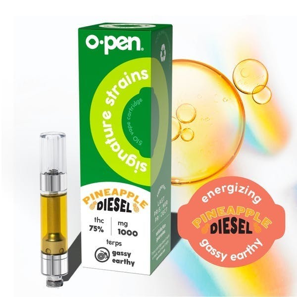 O.pen | Energizing Pineapple Diesel | Cartridge | 1g by O.pen