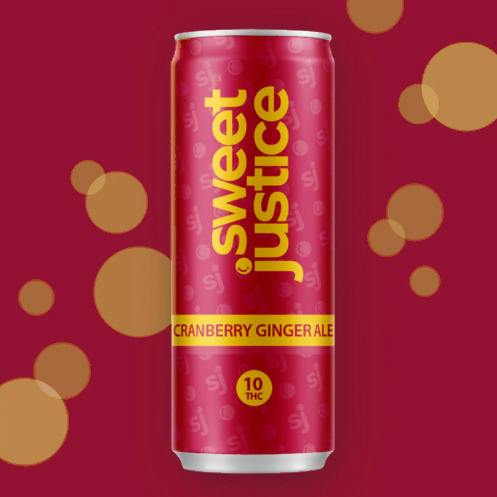 Cranberry Ginger Ale | Carbonated | 10mg | 355ml