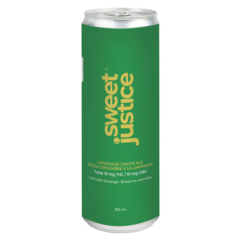 Lemonade Ginger Ale Ginger | Carbonated | 10mg | 355ml
