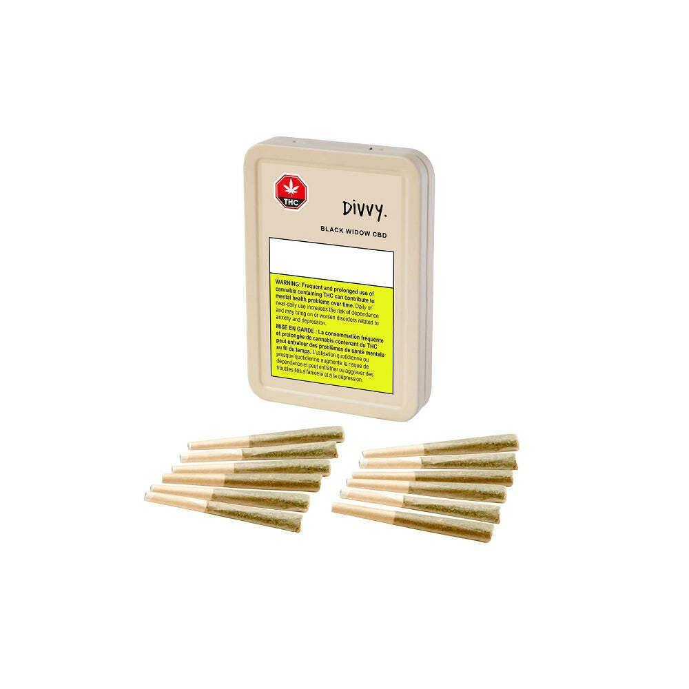 Black Widow CBD | Joints | 1g | 12pk