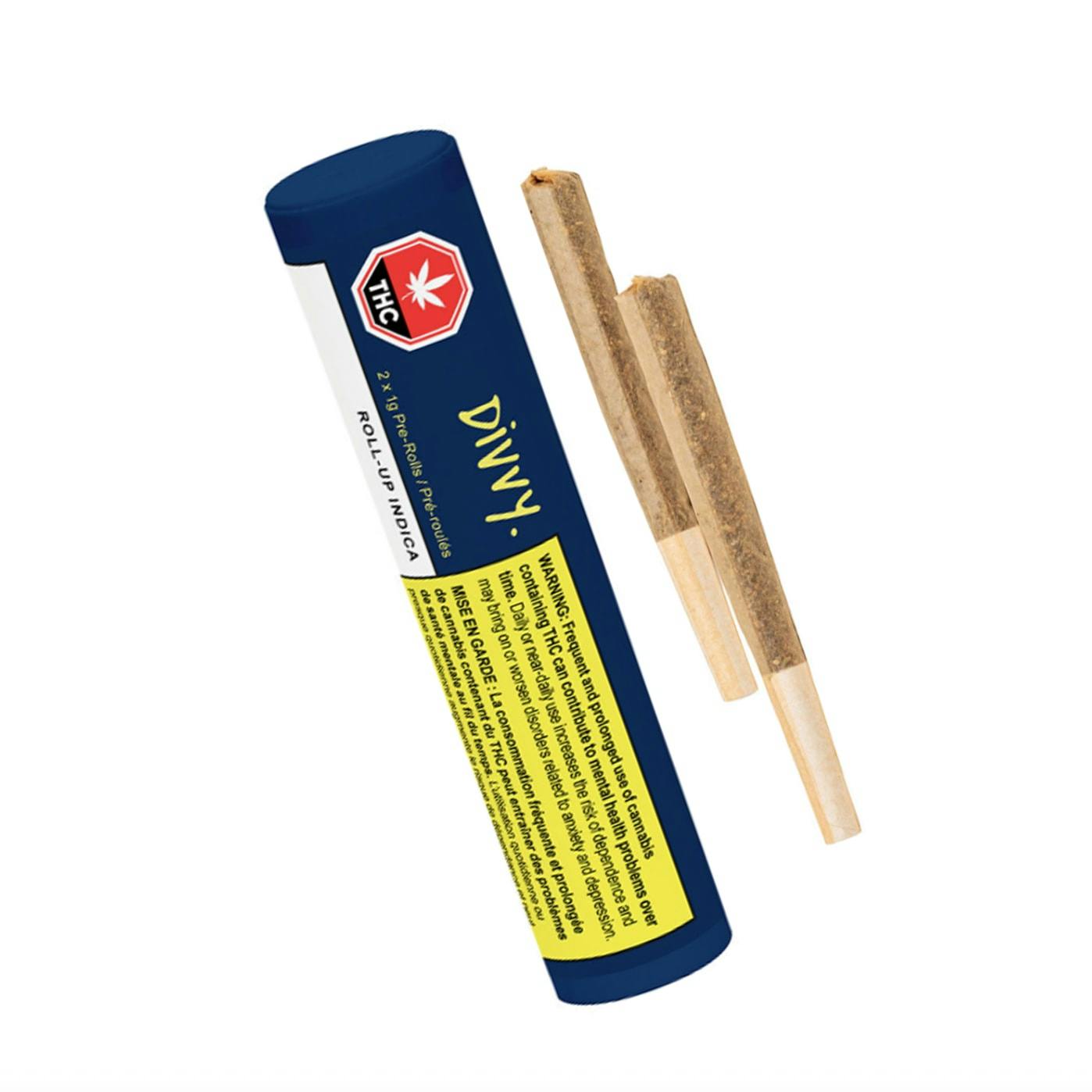 Roll Up Indica | Joints | 1g | 2pk