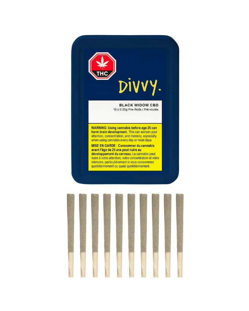 Black Widow CBD | Minis | 0.35g | 10pk