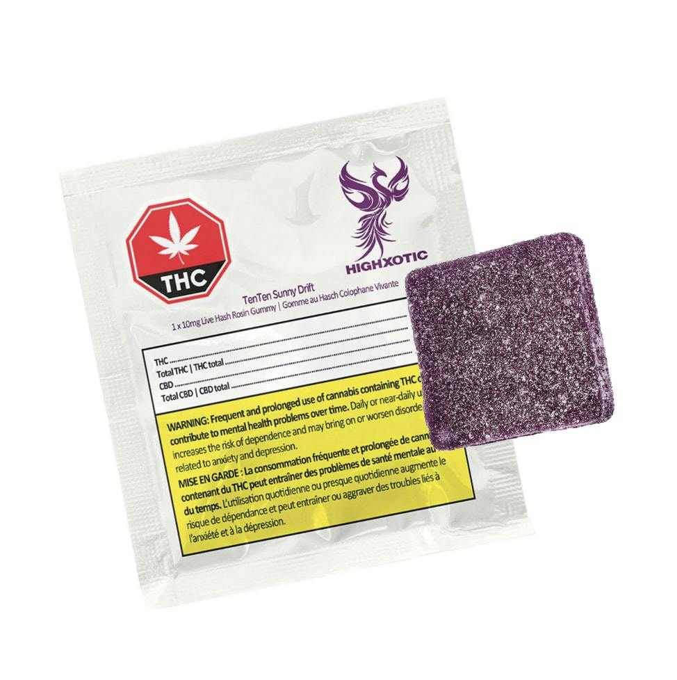 TenTen Sunny Drift Live Rosin Soft Chew | Gummies | 10mg/ea