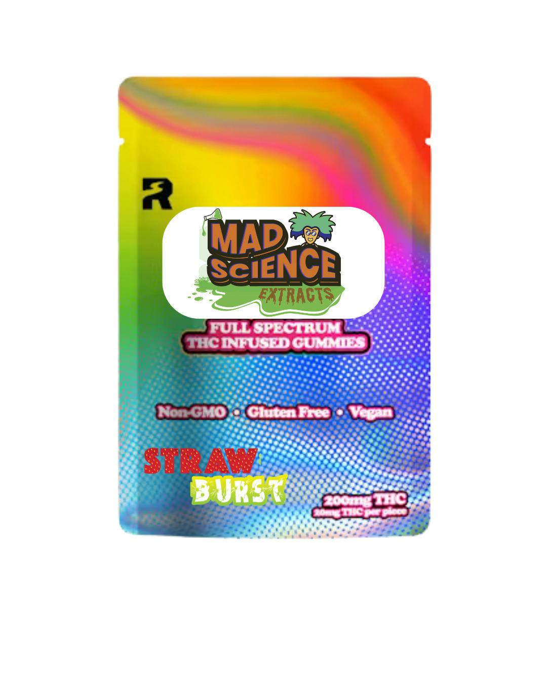 Strawburst Gummies | Gummies | 10pk | 20mg/ea
