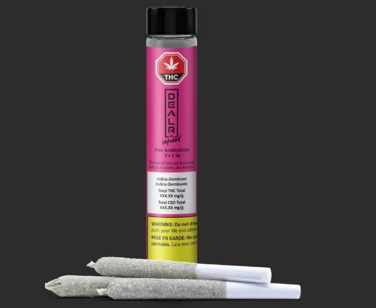 Pink Bubblegum | Infused Minis | 0.5g | 3pk