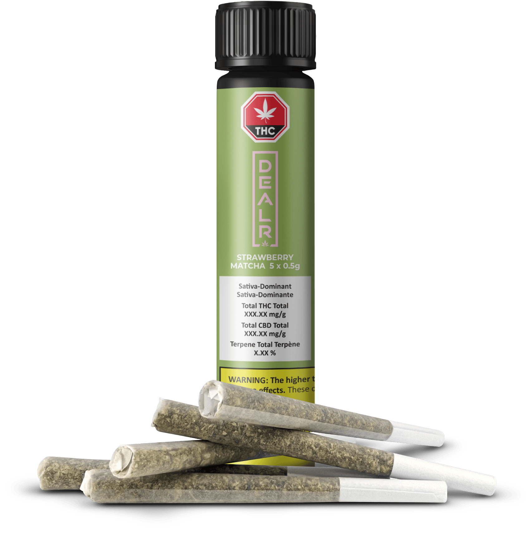 Strawberry Matcha | Joints | 0.5g | 5pk