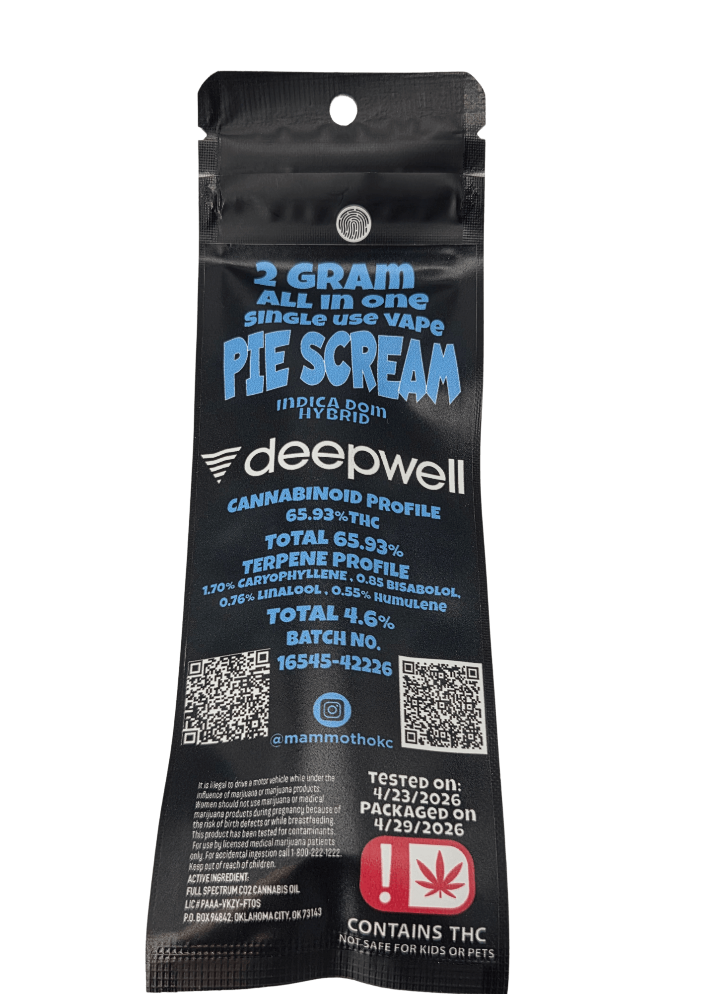 Pie Scream | Disposable | 2g
