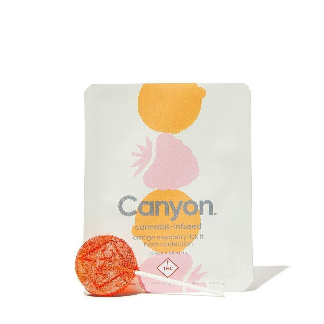 Orange Raspberry Lollipop | 10mg/ea