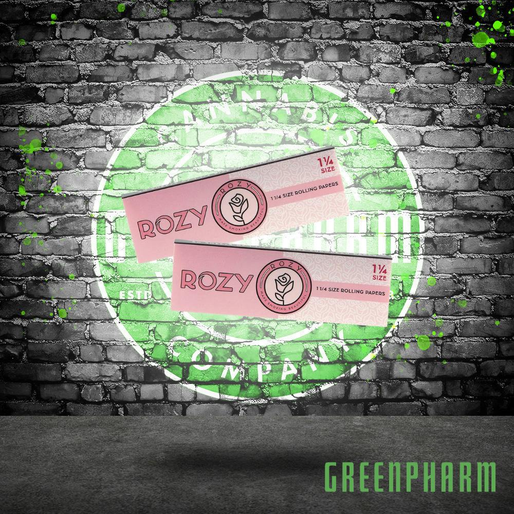 Rozy Pink 1 1/4 Papers | Accessories