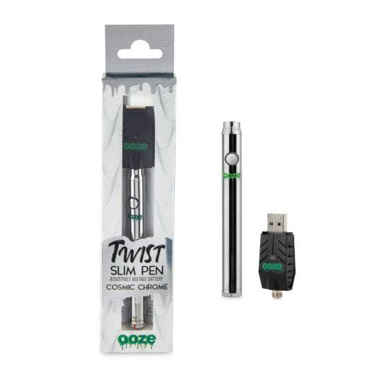 Slim Twist Cosmic Chrome | Batteries at Firefly Cannabis