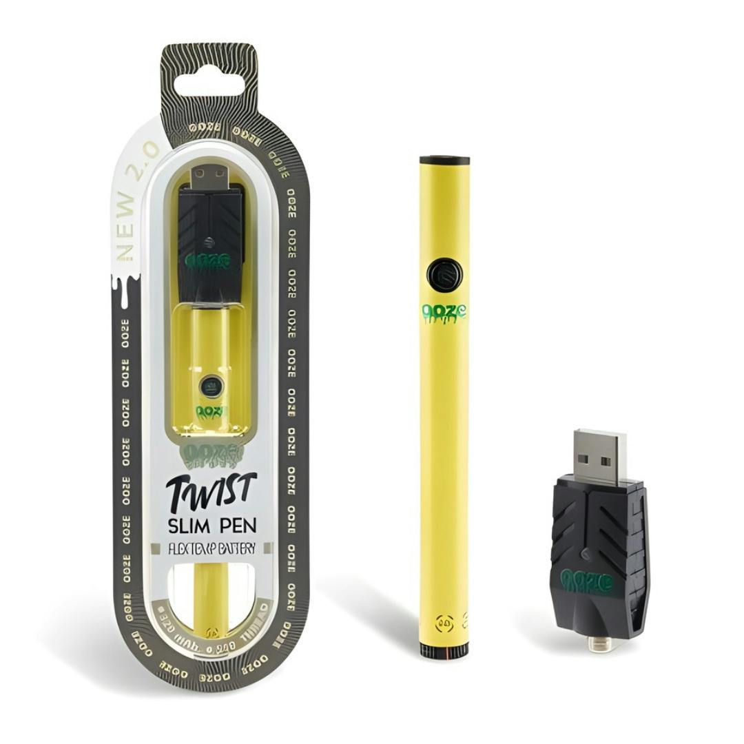 Twist Slim Pen 2.0 Mellow Yellow: Batteries