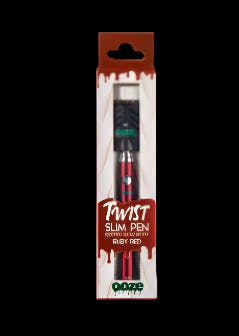 Ooze Ruby Red Battery | Vaporizer
