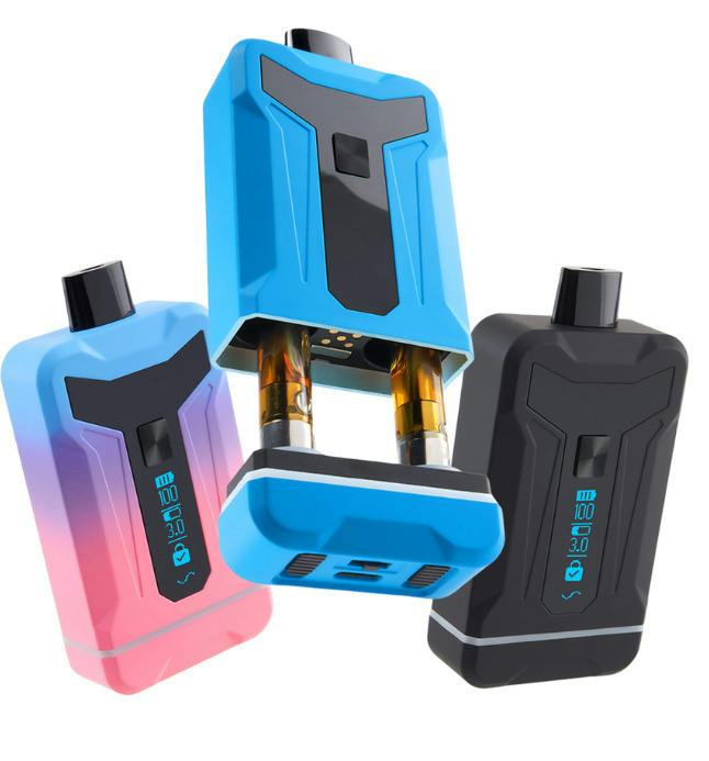 Duet Dual Cart Variable Voltage 510 Vape Battery | Vaporizer