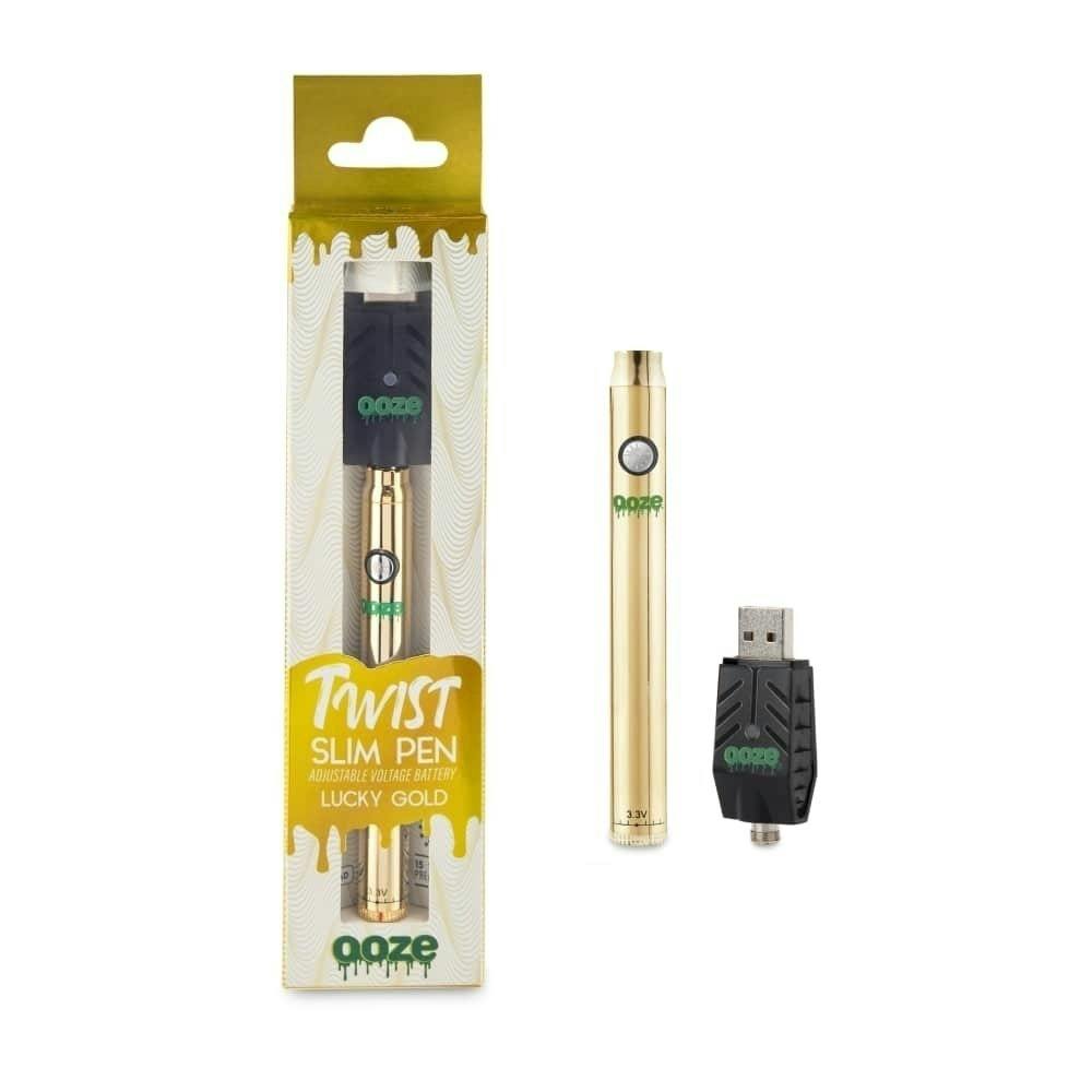 Ooze | Twist Slim Pen | Gold | Accessories