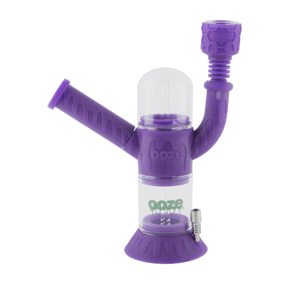 Ooze Cranium Silicone Water Pipe, Dab Rig & Dab Straw | Bongs