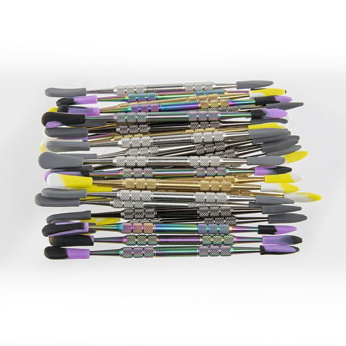 Dab Tool | Ooze | Dabber w/ Silicone Sleeve | 4.75" | Assorted Colors - Reg